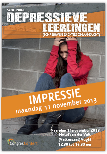 Middagsymposium 'Depressieve leerlingen (schreeuwen zachtjes om aandacht)'