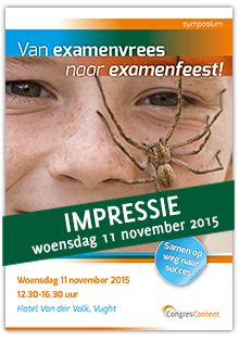 Symposium van examenvrees naar examenfeest